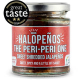 Halopenos The Peri-Peri One - Sweet Shredded Jalapenos 200g