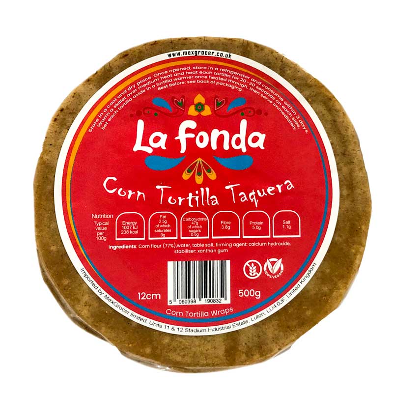 La Fonda Corn Tortilla Taquera, 500g