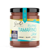 A 190ml jar of Roni B's Kitchen Filipino Tamarind Jam on a white background