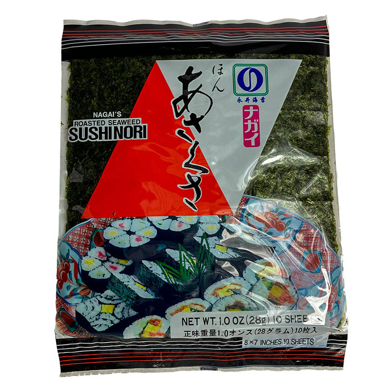 Nori Sushi Seaweed sheets, 10 sheets