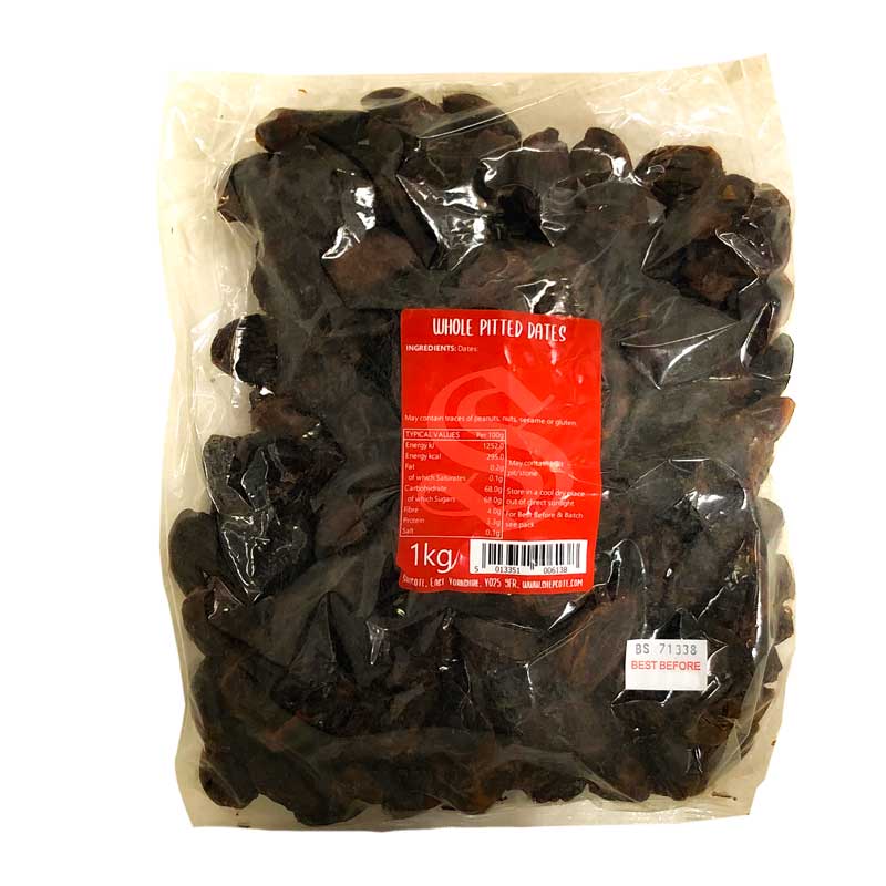 Whole Pitted Dates, 1kg