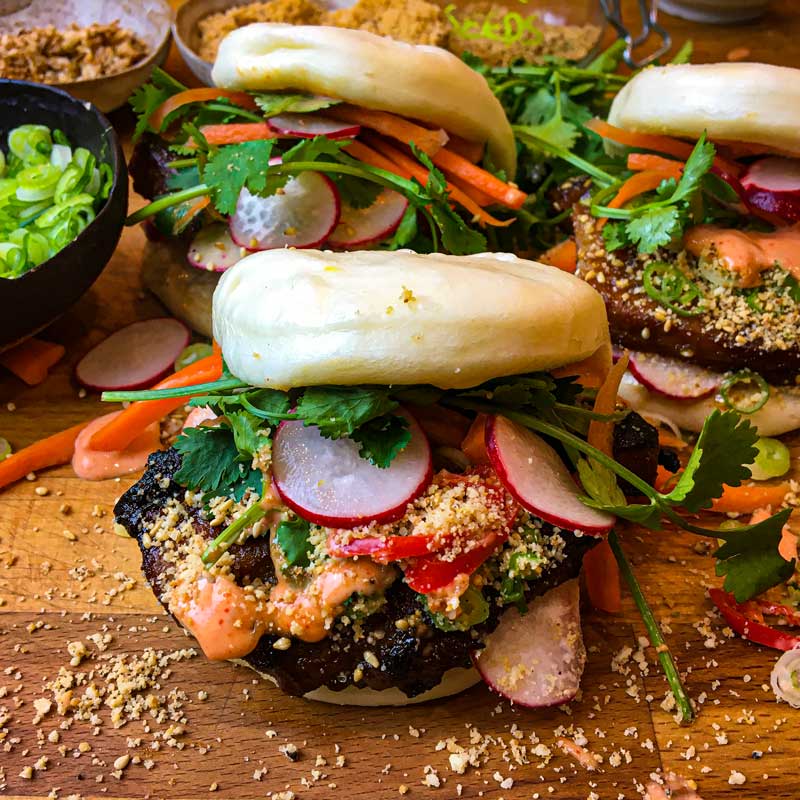 Char Siu Pork Belly Bao Bun Recipe