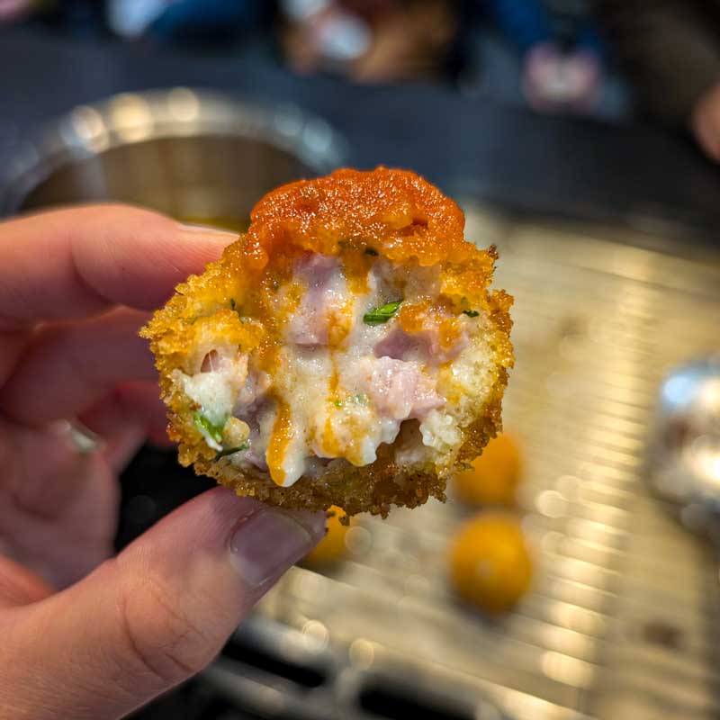 Ham & Bread Sauce Croquettes