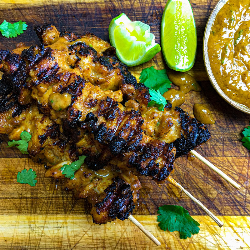Jimmy's Chicken Satay Skewers Somerset Foodie