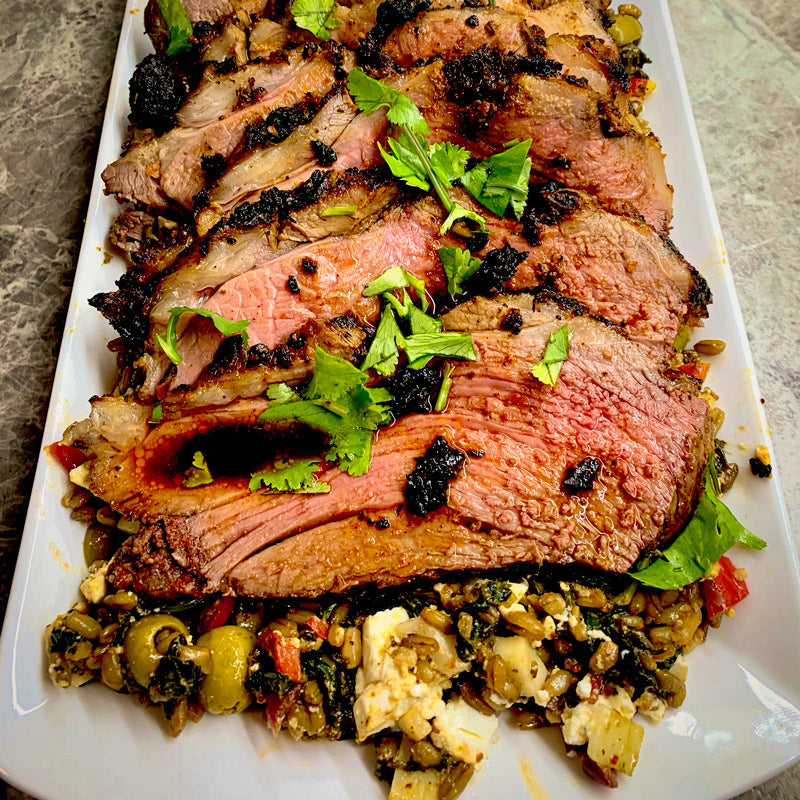 Mediterranean Lamb with Sun-dried Tomatoes and Oregano