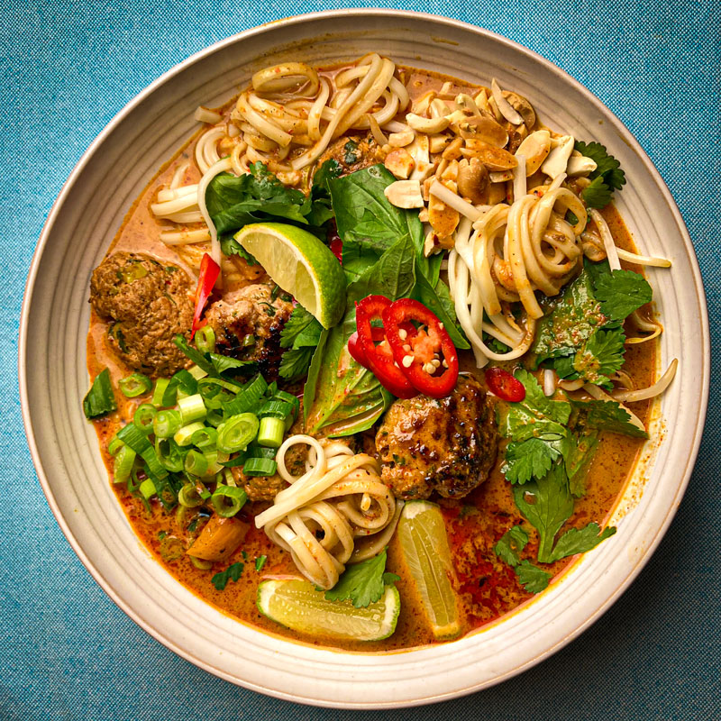 Khao Soi - Thai Curry Noodle Soup