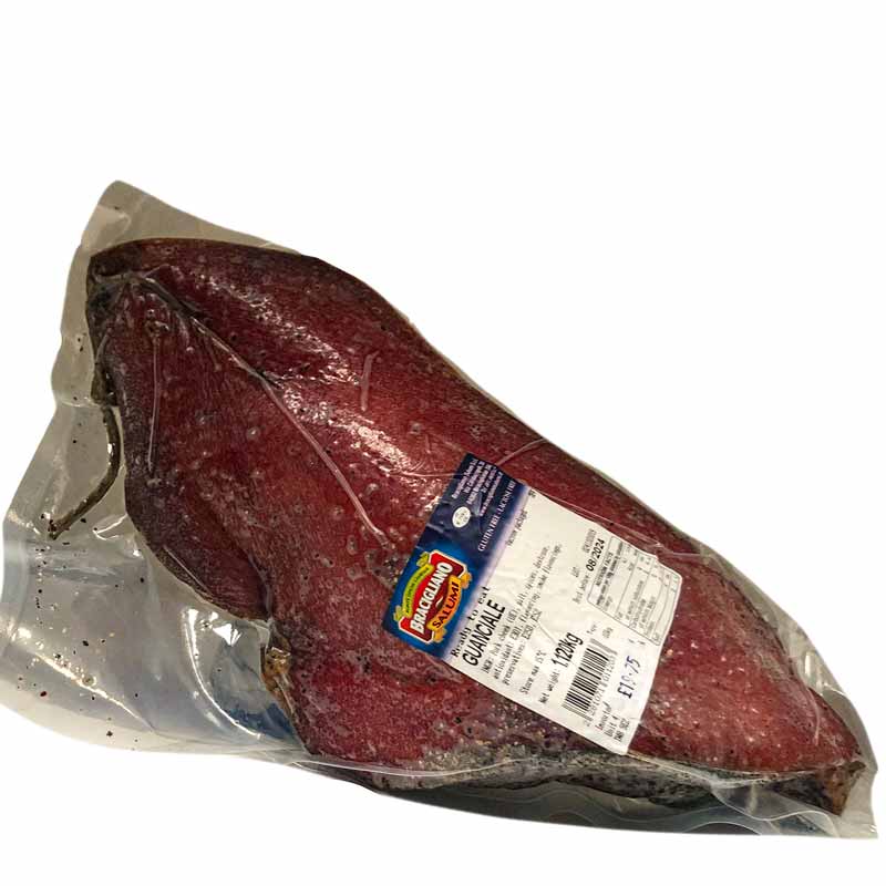 Bracigliano Aged Peppered Guanciale, Ave 1kg
