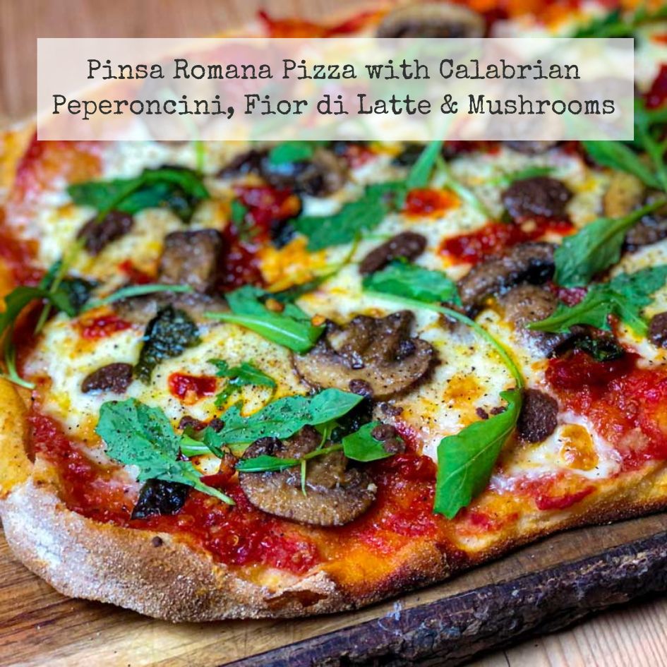 Pinsa Romana Pizza Bases – Authentic Italian Flatbread, 5 Pack (Frozen)