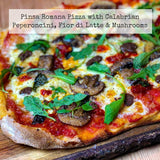 Pinsa Romana Pizza Bases – Authentic Italian Flatbread, 5 Pack (Frozen)