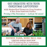Friday 27th November 2.30pm Ping and Ben - Cooking Demo