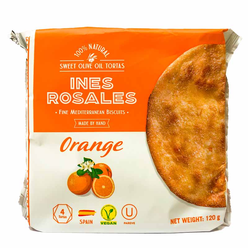 Ines Rosales Tortas Orange, 120g