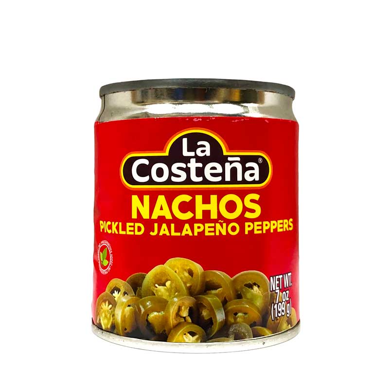 La Costena Nachos Pickled Jalapeno Peppers 199g