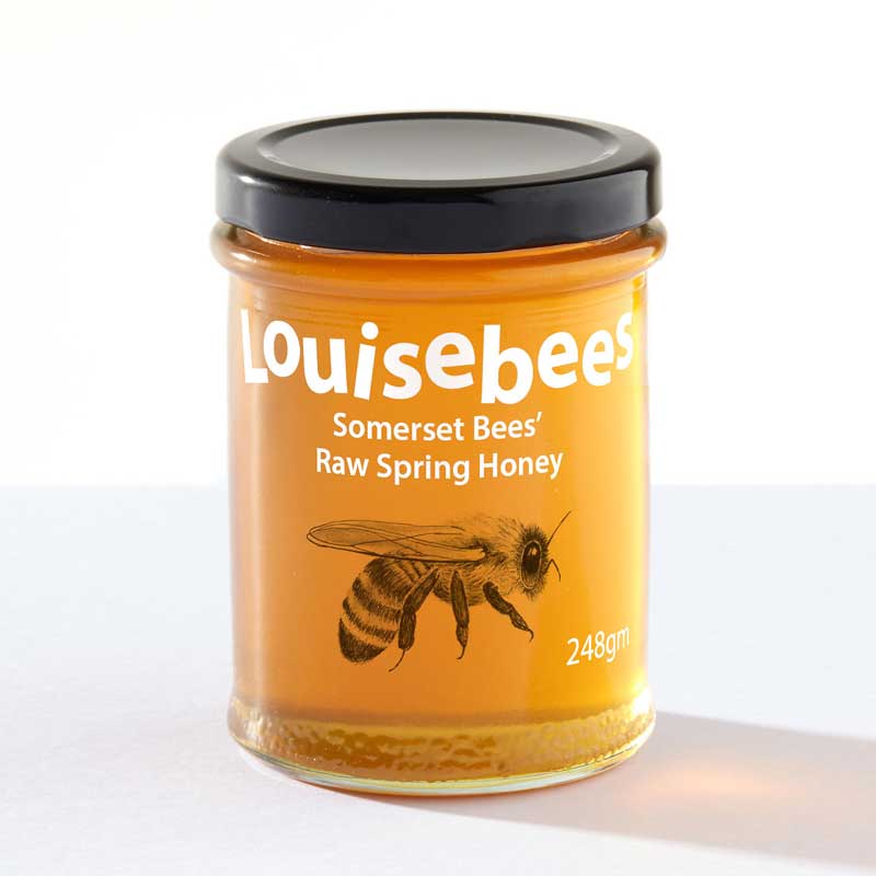 Louise Bees Raw Spring Honey, 240g