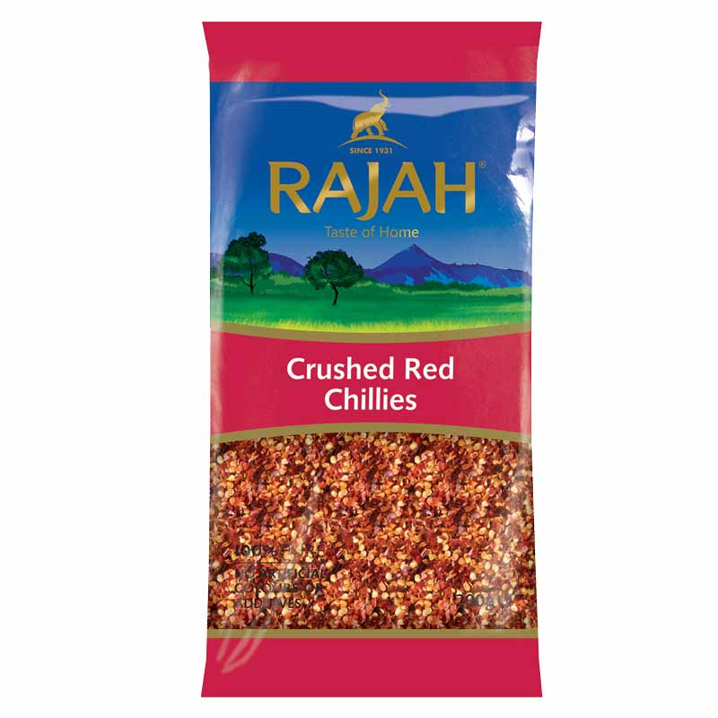 Rajah Crushed Red Chillies, 200g