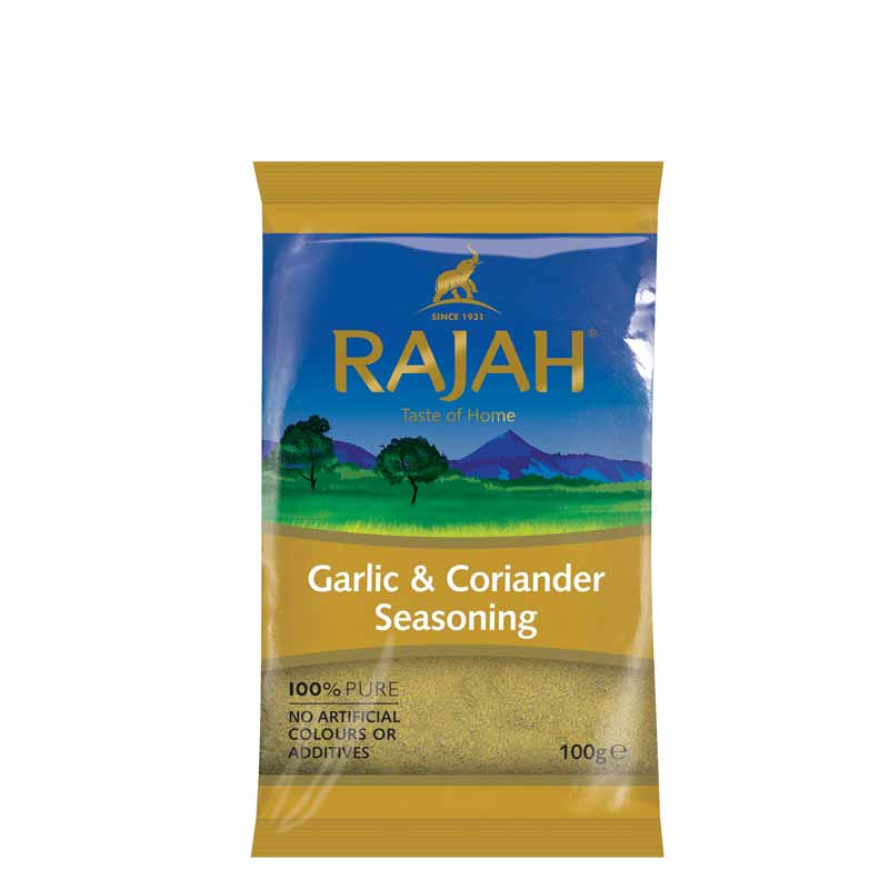 Rajah Garlic & Coriander Seasoning, 100g