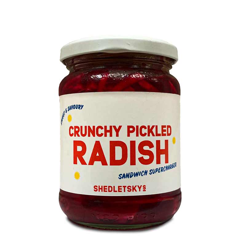 Shedletskys Pickled Radish, 250g