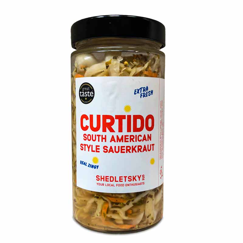 Shedletskys Curtido South American Style Sauerkraut 400g