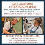 Saturday 6th December 11am Ping and Ben - Cooking Demo