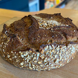 The Village Baking Co. Malted Wheat & Oat Sourdough Bread, 1kg
