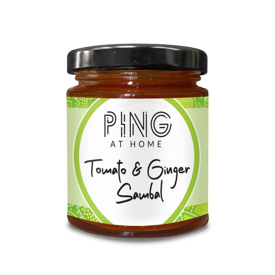 Ping Coombes Tomato and Ginger Sambal Ketchup, 190ml