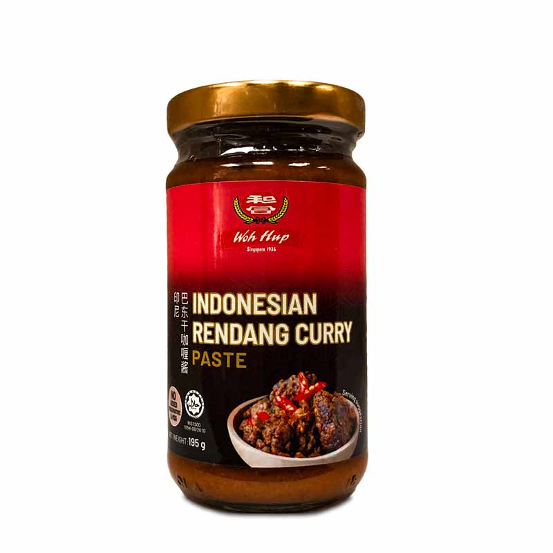 Instant Rendang Paste Woh Hup Indonesian Rendang Paste 195g
