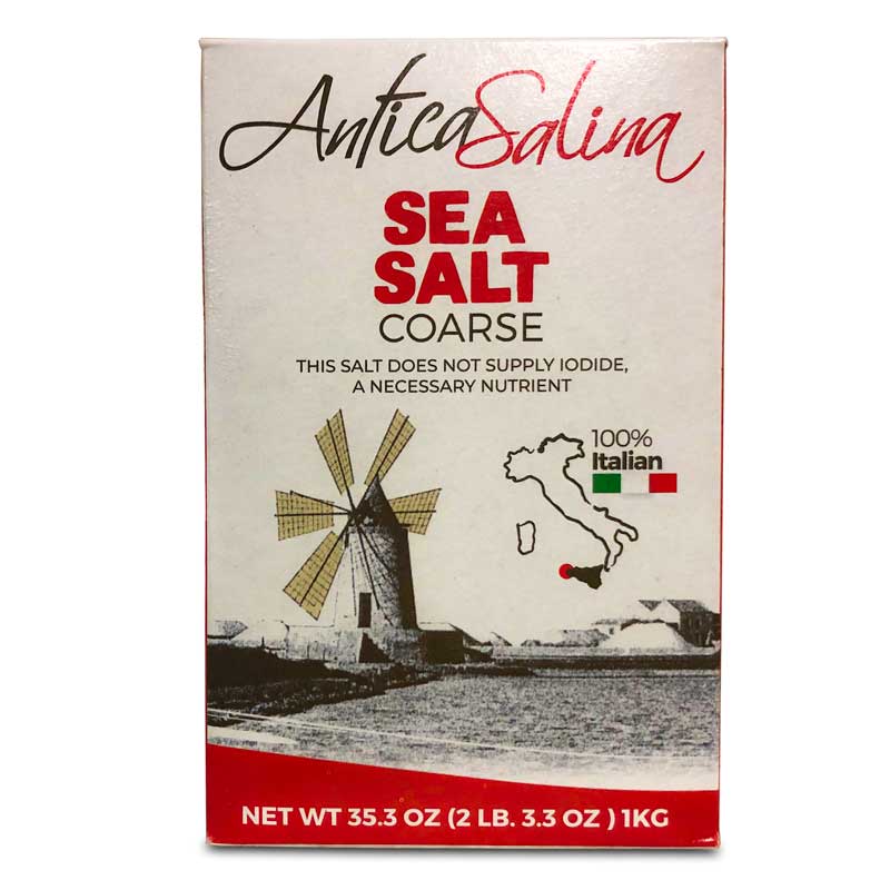 Antica Salina Italian Coarse Sea Salt, 1kg