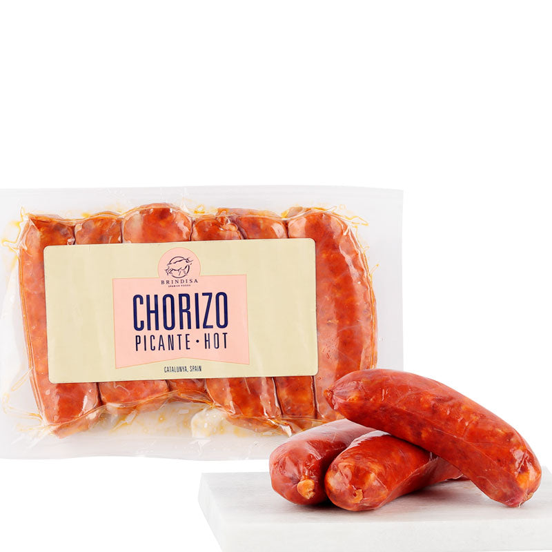 Brindisa Parilla Spicy Cooking Chorizo 6pcs Ave. 320g - Somerset Foodie