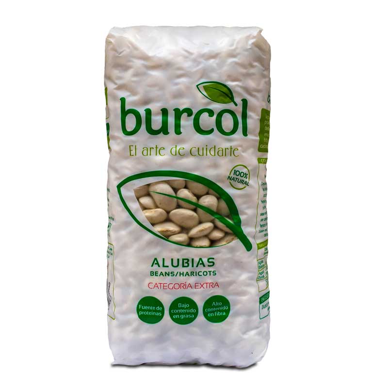 Burcol Spanish Dried Butter Beans, 1kg