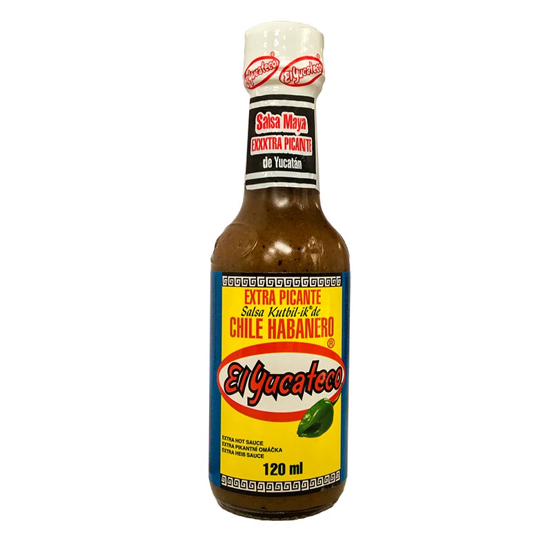 El Yucateco Extra Hot Habanero Salsa 120ml