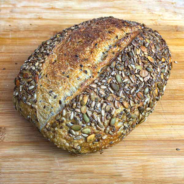Lievito Bakery Seeded Sourdough Bread, 800g (FRESH or FROZEN)