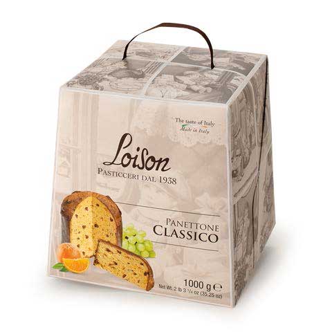 Loison Classic Panettone with Raisins & Orange, 1kg