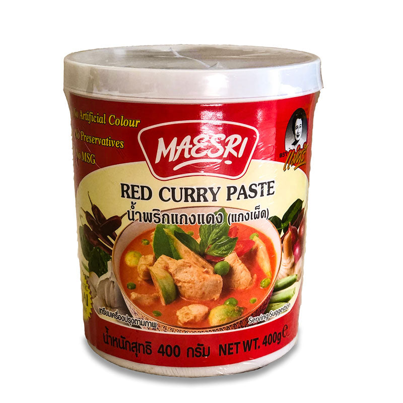Maesri Thai Red Curry Paste, 400g