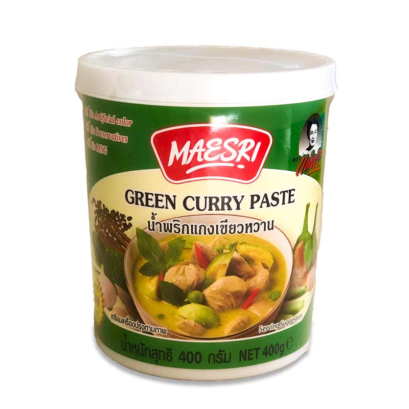 Maesri Thai Green Curry Paste, 400g