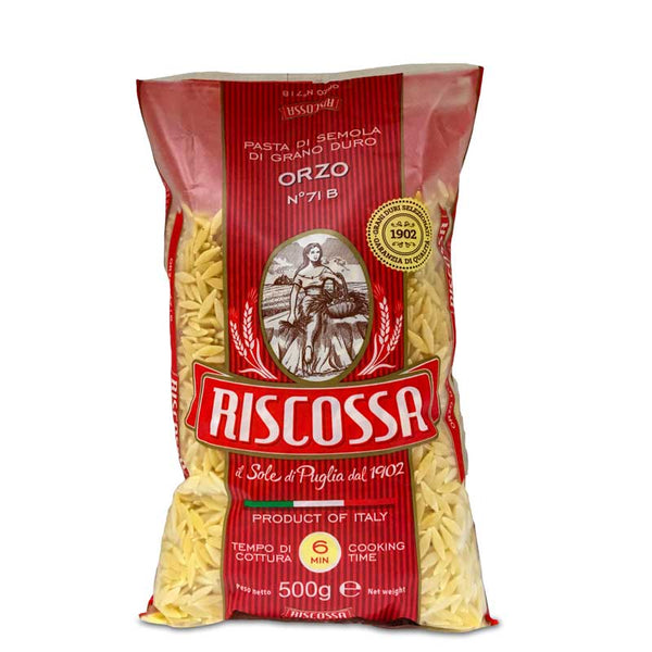 Riscossa Orzo Pasta 500g Somerset Foodie