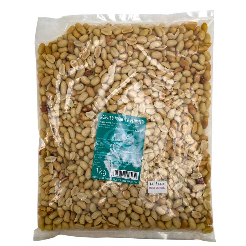Roasted & Blanched Peanuts, 1kg