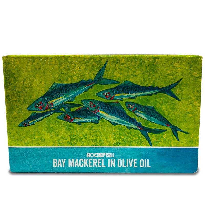 Rockfish Bay Mackerel in Olive Oil 120g