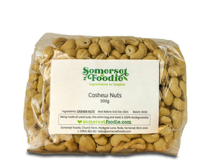 Whole Cashew Nuts, 500g