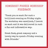 Asian Street Food Workshop, Friday 16th May 2025 6.30-10pm